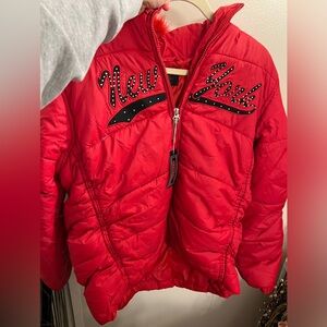 Red Central 25 ! XL women  Jacket with New York Design🌹